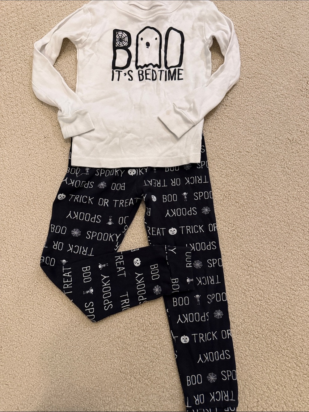 Carter’s Ghost Snug Fit Halloween Pajamas 5T
